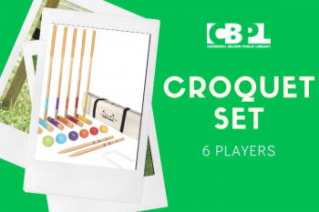 Croquet set, 2 to 6 players