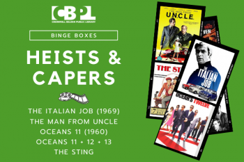  The Italian Job (1960), The Man from U.N.C.L.E., Oceans 11 (1960), Oceans 11, Oceans 12, Oceans 13, The Sting.