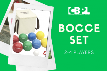 Bocce Set, 2 to 4 players