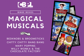  Bedknobs &amp; Broomsticks, Chitty Chitty Bang Bang, Mary Poppins, Willy Wonka and the Chocolate Factory 