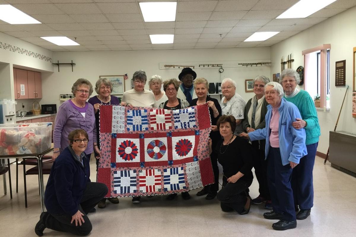 Cromwell Quilters with Instructor Carolyn Aaronson